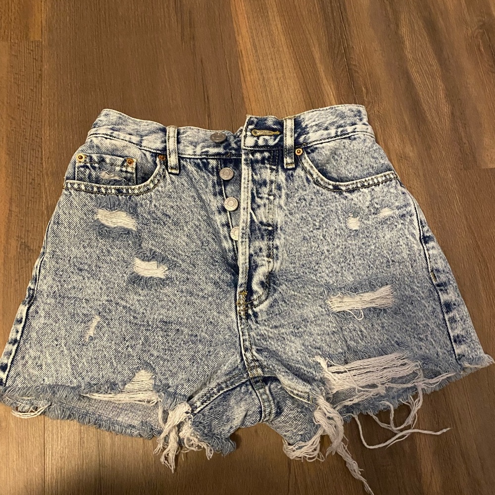 PacSun denim shorts, size 22
